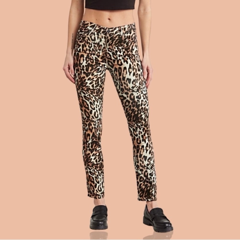 NWT AG Adriano Goldschmied Mari High Waist Velveteen Slim Straight Leg Pants 25